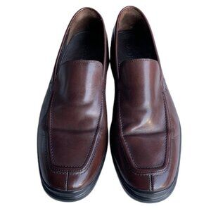 Cole Haan Leather Loafers Men’s Brown Slip On Dress Shoes Classic Style Size 11M